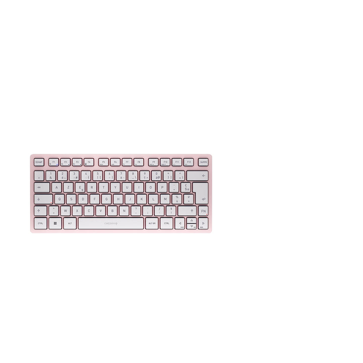CHERRY KW 7100 Mini BT, Kompakte Multi-Device-Tastatur mit 3 Bluetooth-Kanälen, Französisches Layout
