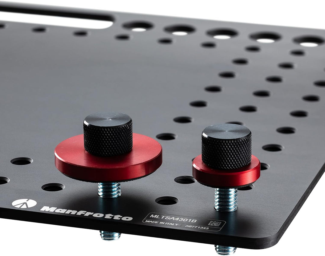 Manfrotto TetherGear Laptop Deck, 4,8 mm Dicke, Leichte Aluminium-Laptop-Halterung, 46 cm x 31 cm, C