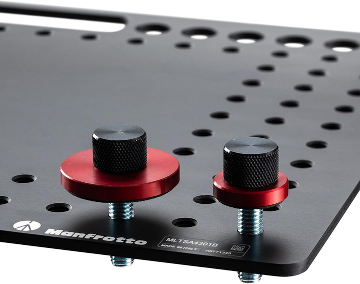 Manfrotto TetherGear Laptop Deck, 4,8 mm Dicke, Leichte Aluminium-Laptop-Halterung, 46 cm x 31 cm, C