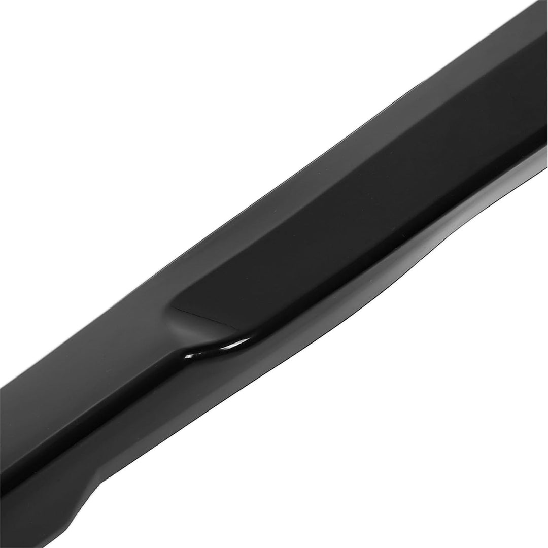 Heckspoiler, Gummimaterial Schwarze Farbe Aerodynamisches Zubehör Universal Heckflügel für Auto