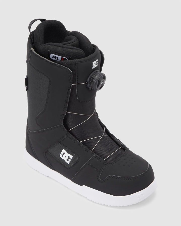 DC Shoes Phase Herren Boa Snowboardstiefel 44 Schwarz, 44 Schwarz