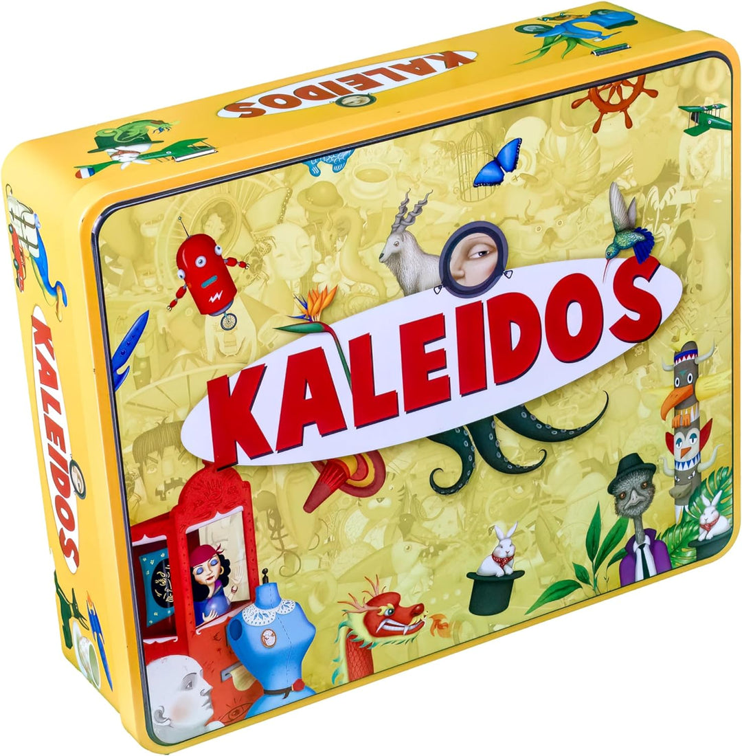 KALEIDOSGAMES Kaleidos - Das Spiel der verborgenen Bilder - Metallbox