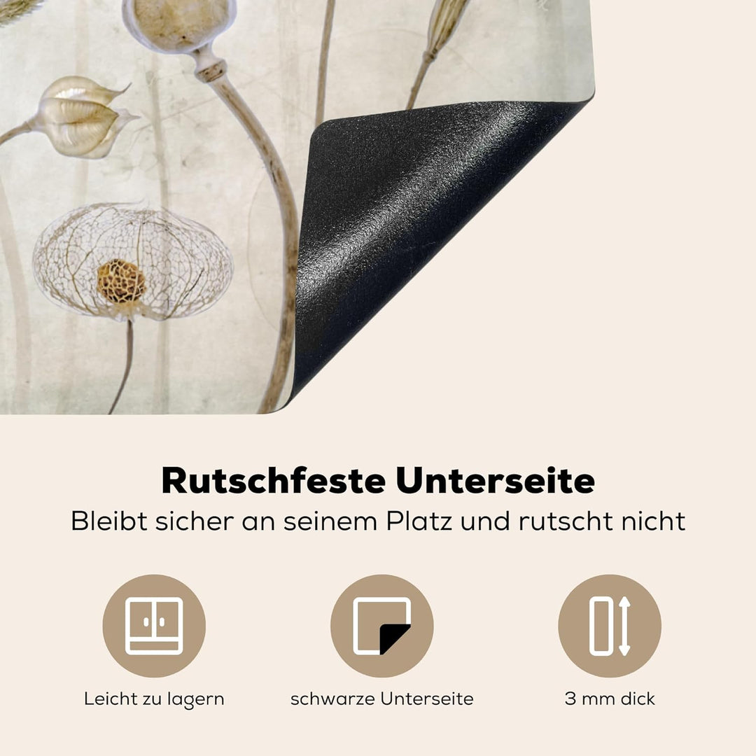 Herdabdeckplatte Einteilig Ceranfeld Abdeckplatte für Induktionsschutz Ceranfeldabdeckung Vinyl Herd