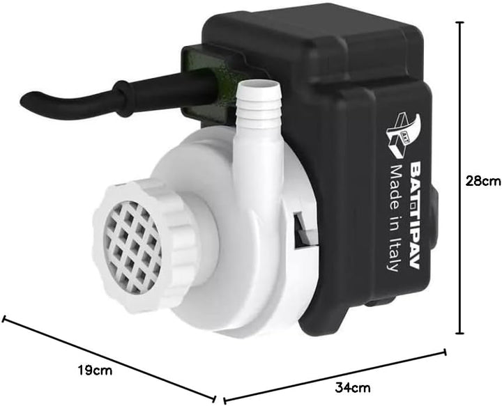 Wasserpumpe Typ P1 230 V 50 – 60 Hz für Ziegelsägen
