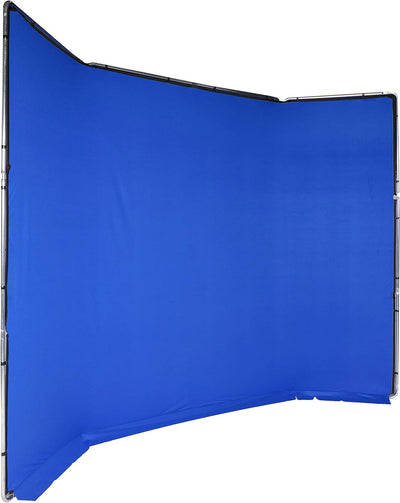 Chroma Key FX 4m x 2.9m Background Kit Blue