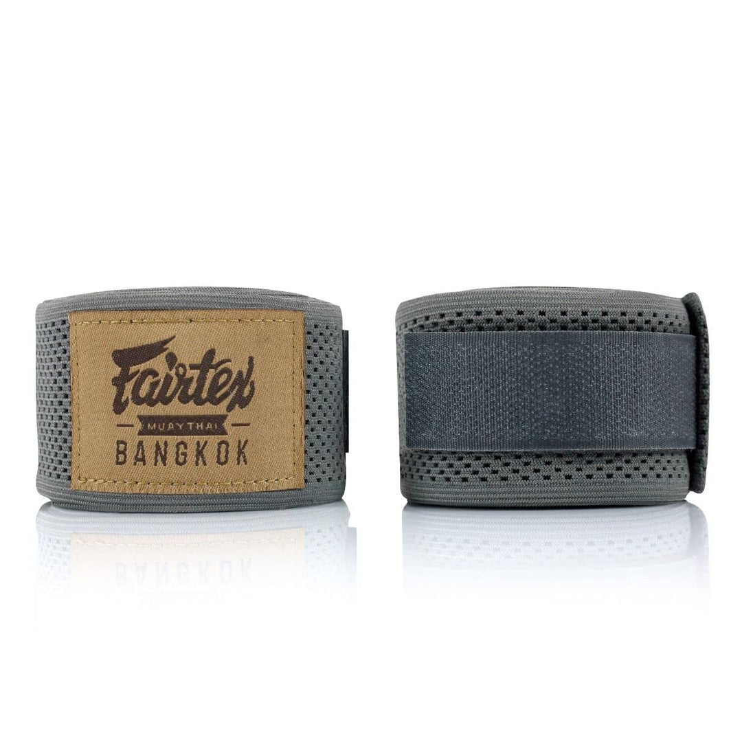 Fairtex HW4 Elastic Handwraps Grau 180", Grau 180"
