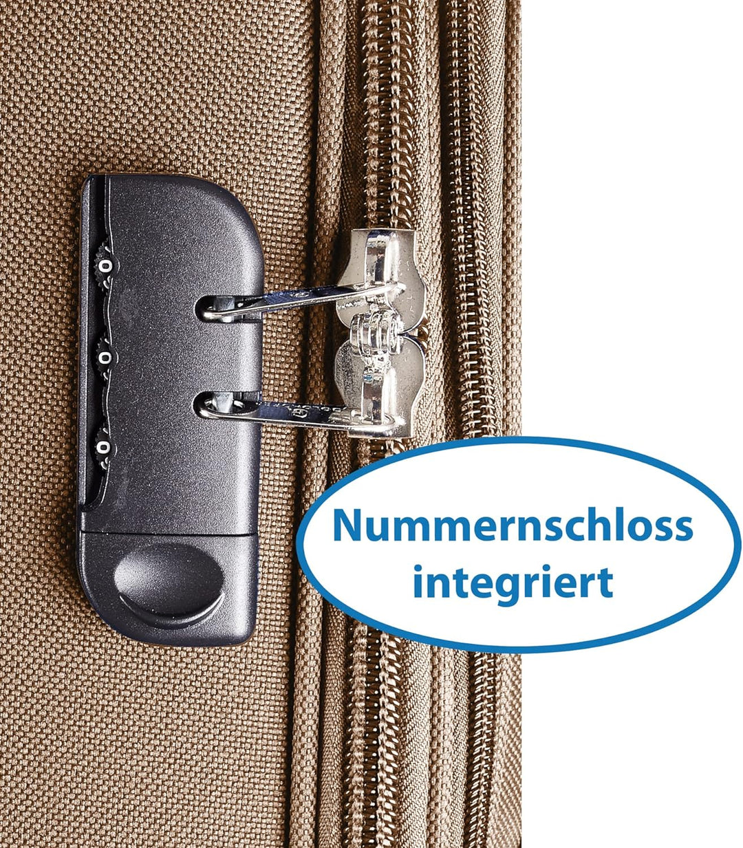Goldhofer® Reisekoffer Set in 4 Grössen und 4 Farben (Beige)