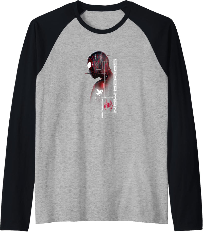 Marvel Spider-Man: Miles Morales Specs Raglan