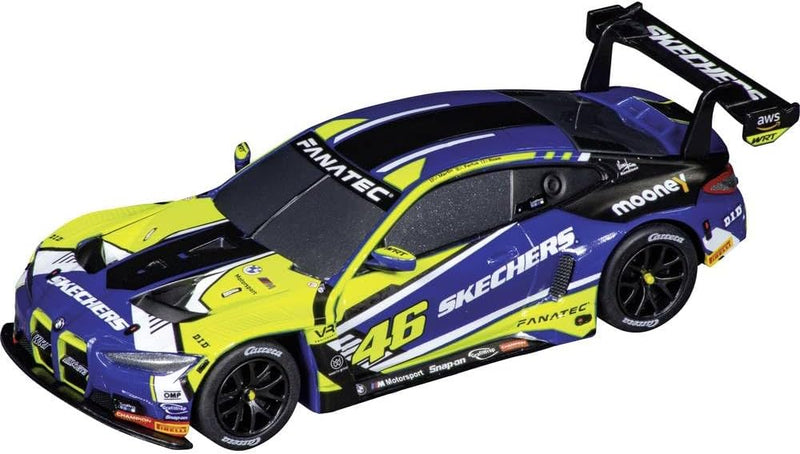 Carrera - 20064246 GO!!! BMW M4 GT3 Valentino Rossi | Massstab 1:43 Slotcar | Kompatibel mit GO!!!,