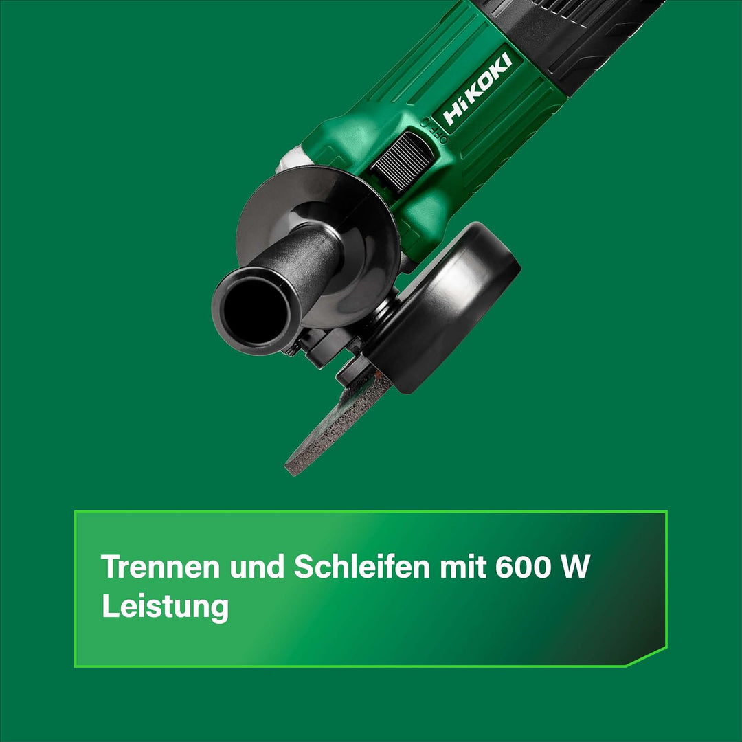 HIKOKI Winkelschleifer, G13STA Durchmesser 125 mm, 600 W, 230