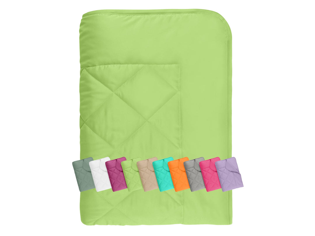 npluseins Sommerdecke 135x200 cm - dünne und leichte Bettdecke für den Sommer – Kühl schlafen – idea