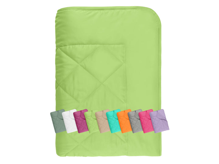 npluseins Sommerdecke 135x200 cm - dünne und leichte Bettdecke für den Sommer – Kühl schlafen – idea