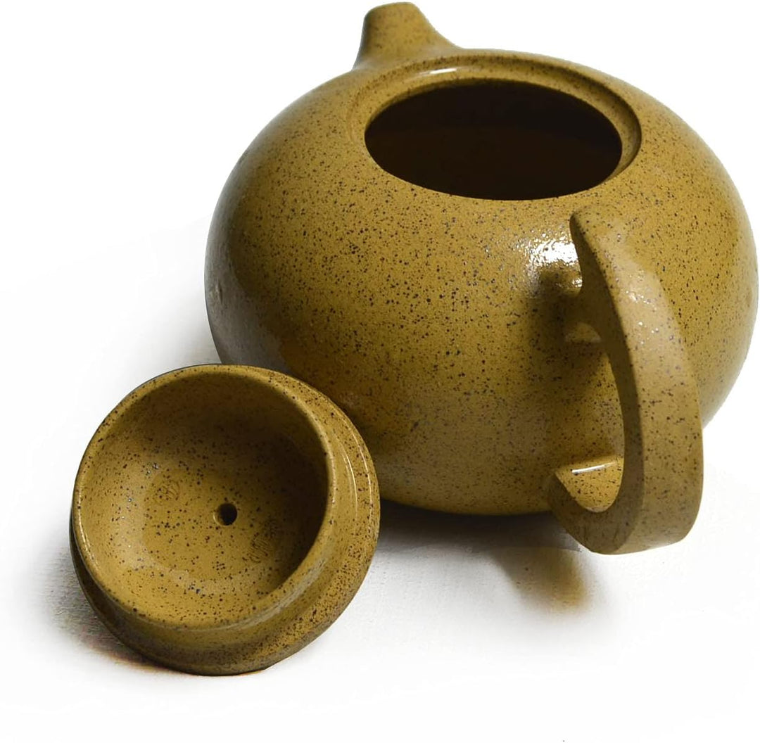 Yixing Teekanne, 237 ml, chinesischer Zisha-Tee, Xishi-Töpfe, natürlicher Zini gelber Schlamm (schwa