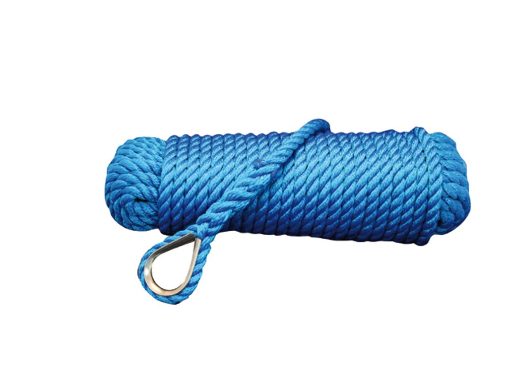 Talamex Superlene Ankerleine 10mm Blau, 10mm Blau