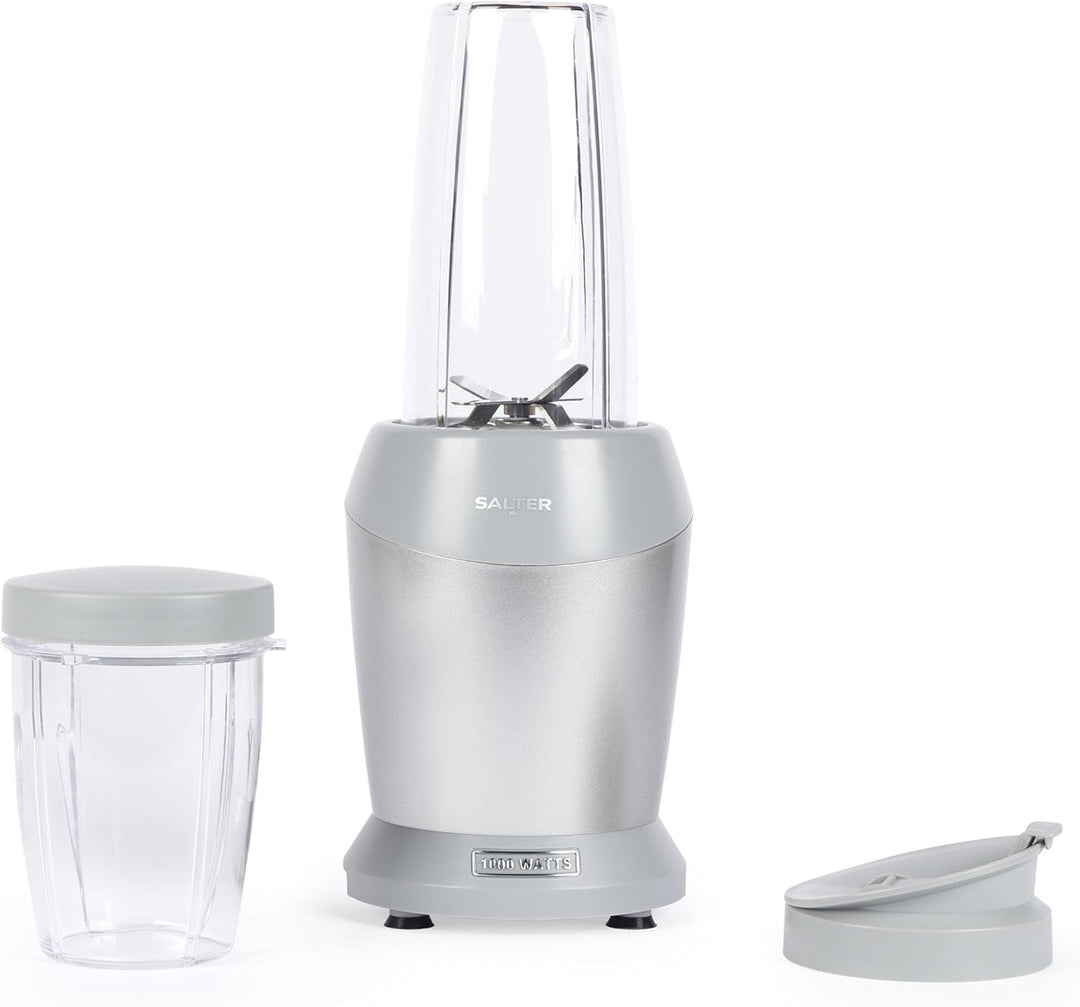 Salter EK2002V4MMSVDE Aspen NutriPro Standmixer – kompakter Standmixer, Mini-Smoothie-Maker, 1-l-Mix
