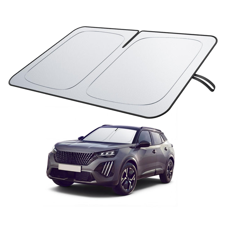 BIXUAN Frontscheiben-Sonnenschutz kompatibel mit Peugeot 2008 e-2008 P24 2020-2025 2026 Auto Sonnens