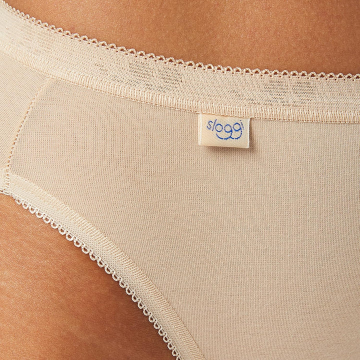 Sloggi Damen Slip (2er Pack) 38 Schwarz, 38 Schwarz