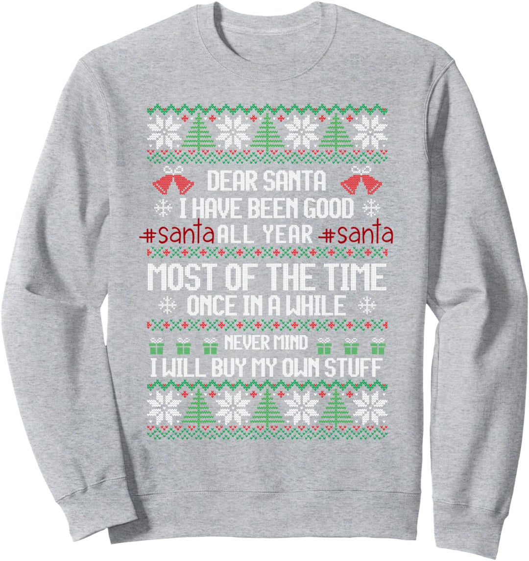 Christmas Stuff Ugly Xmas Lustiger Spruch Geschenkidee Sweatshirt