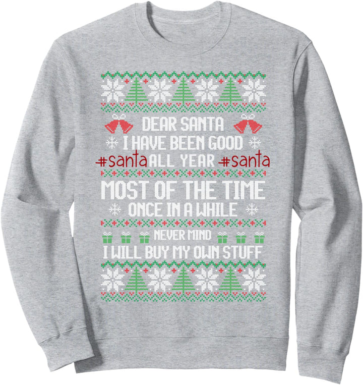 Christmas Stuff Ugly Xmas Lustiger Spruch Geschenkidee Sweatshirt