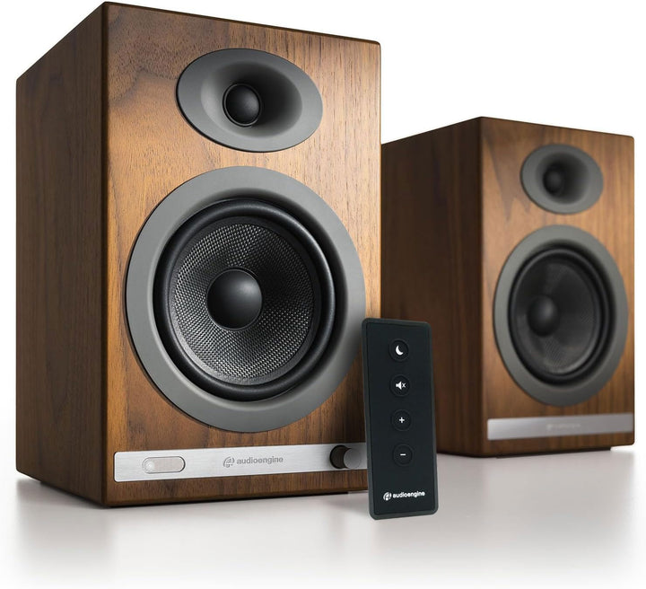 Audioengine HD5 Premium-Lautsprecher | 150 W Audiophile Bluetooth 5.0 mit aptX HD | Eingebauter 24-B
