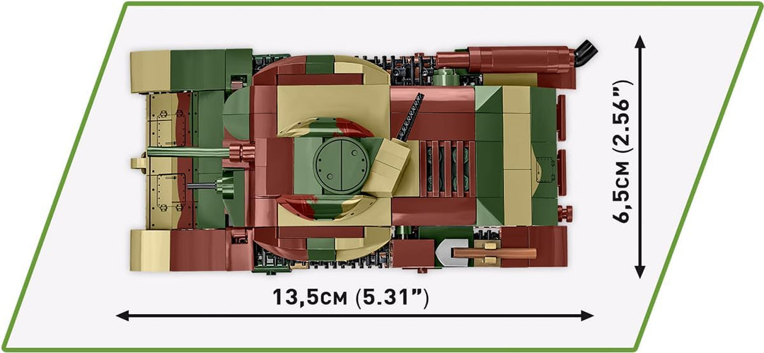COBI Type 95 Ha-Go Scale 1:35, Dunkelgrün