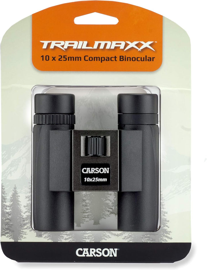 Carson 10x25 mm TrailMaxx - extrem leichtes Kompaktfernglas 10 x 25 mm, 10 x 25 mm