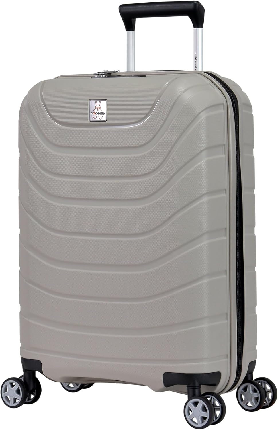Probeetle by Eminent Koffer Voyager XXI Grau S (55cm - 42/47L) (Erweiterbar), Grau S (55cm - 42/47L)