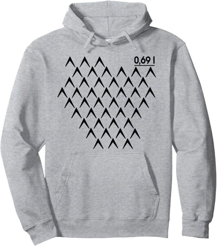 Frankfurt 069 Gerippt Abbelwoiglas Muster Äppler Bembel Pullover Hoodie