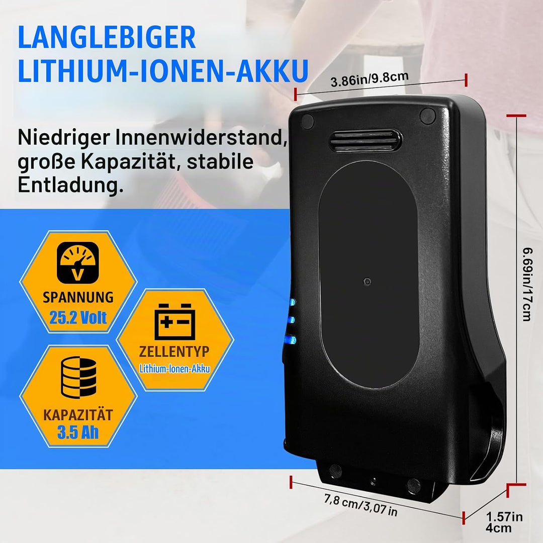 Akku für Shark IZ300EU,IZ300EUT,IZ320EU,IZ320EUT,IZ300EUTDB Serie Kabelloser Akku-Staubsauger, Ersat