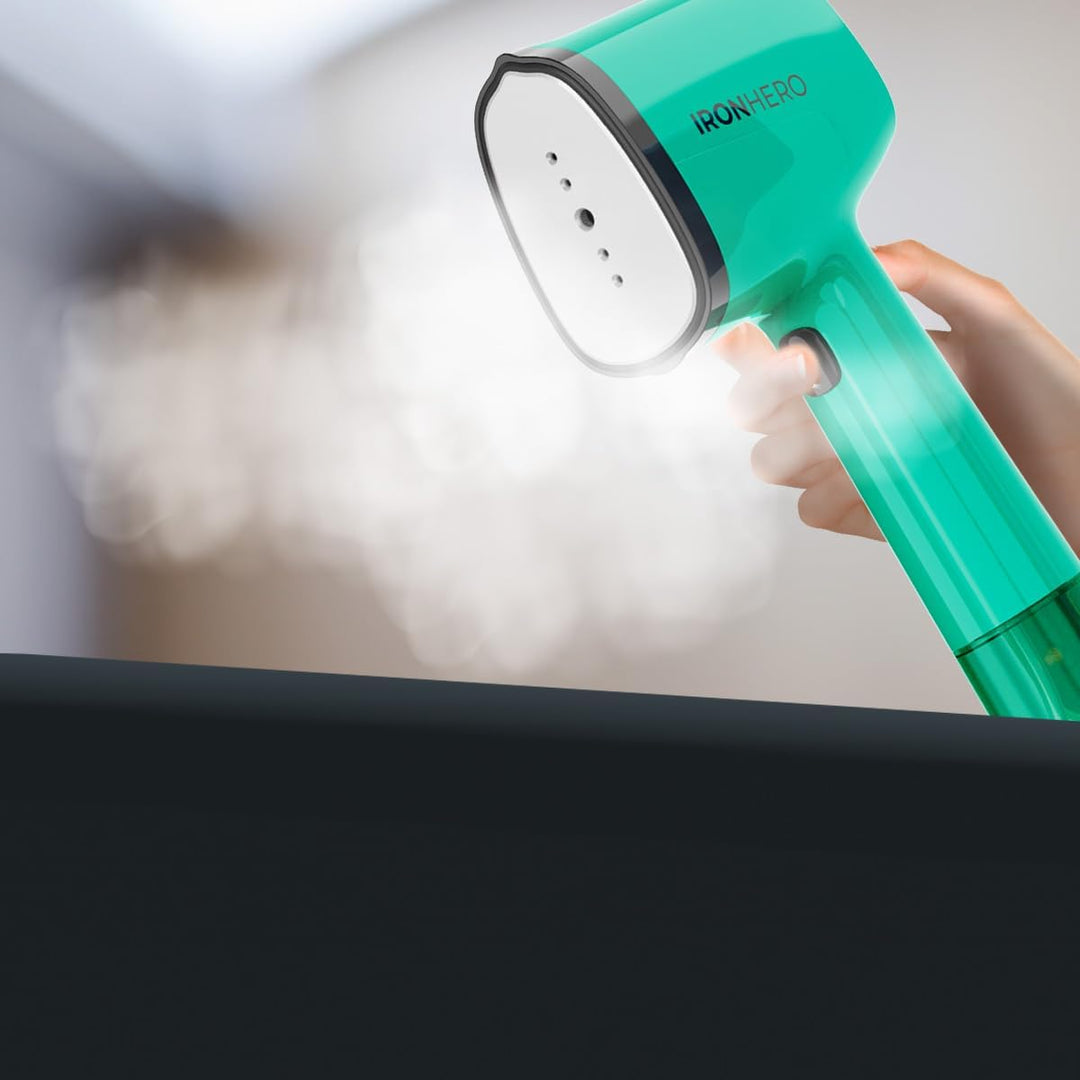 Cecotec Steamer Dampfglätter IronHero V-1500 Essential Mint. 1500 W, 25 g/min Dauerdampf, 2 Dampfmod
