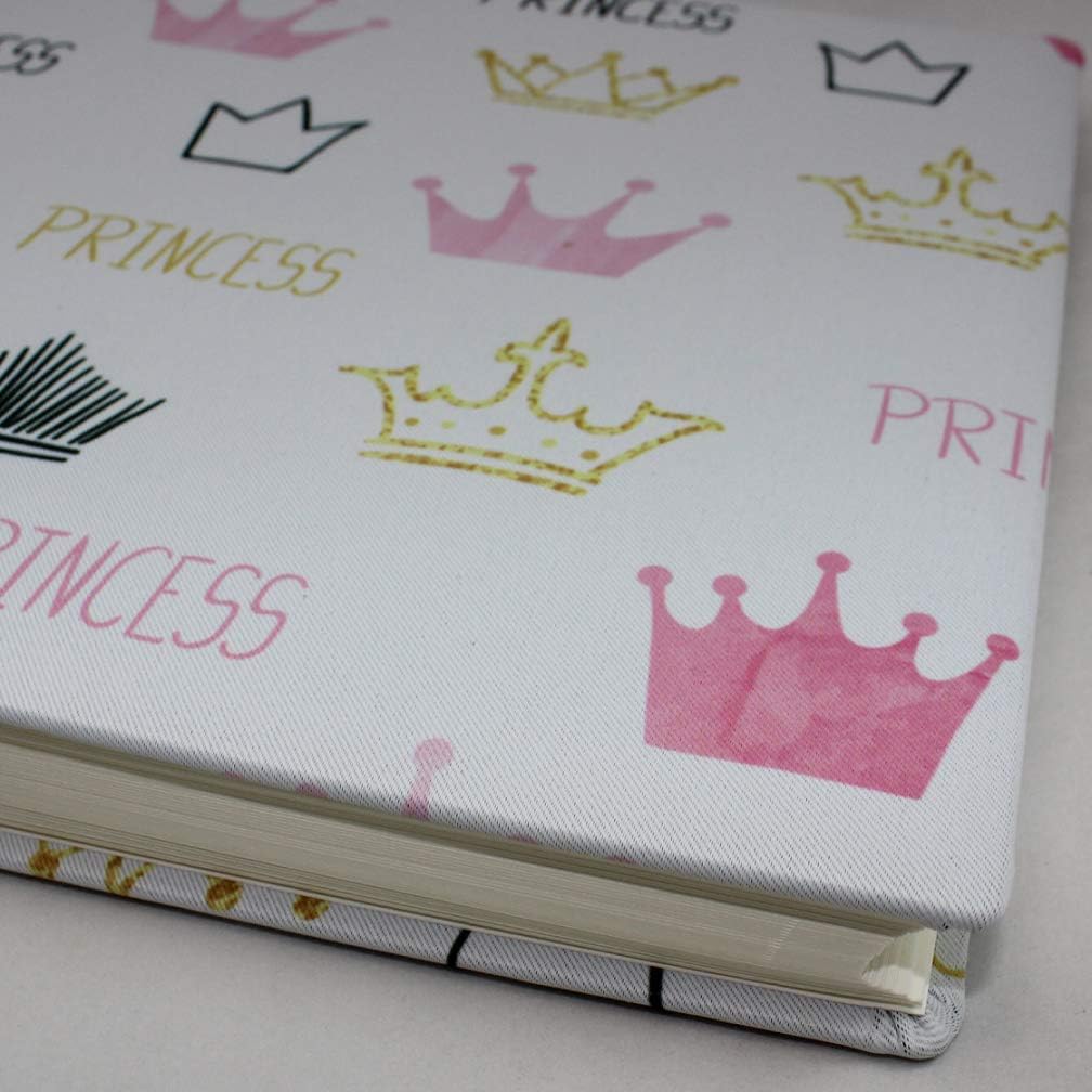 Fotoalbum Princess - Kinderalbum für Kinder geeignet - mit süssen Kronen für Prinzessinen