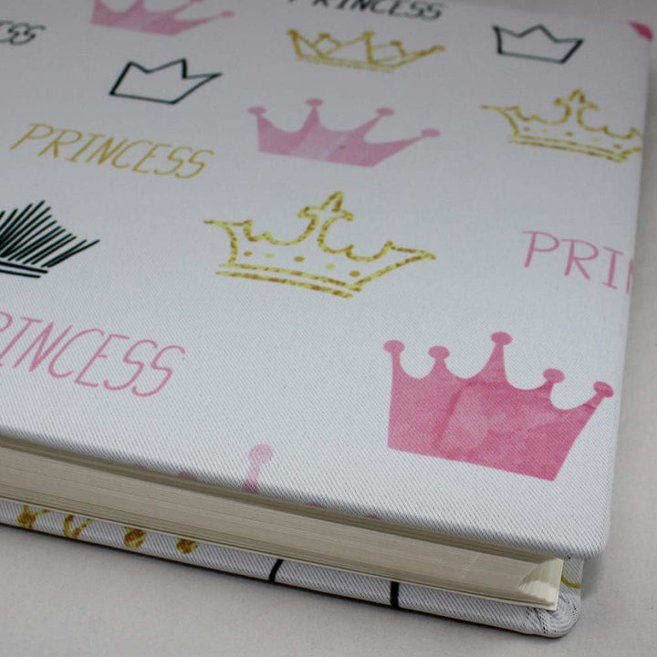 Fotoalbum Princess - Kinderalbum für Kinder geeignet - mit süssen Kronen für Prinzessinen