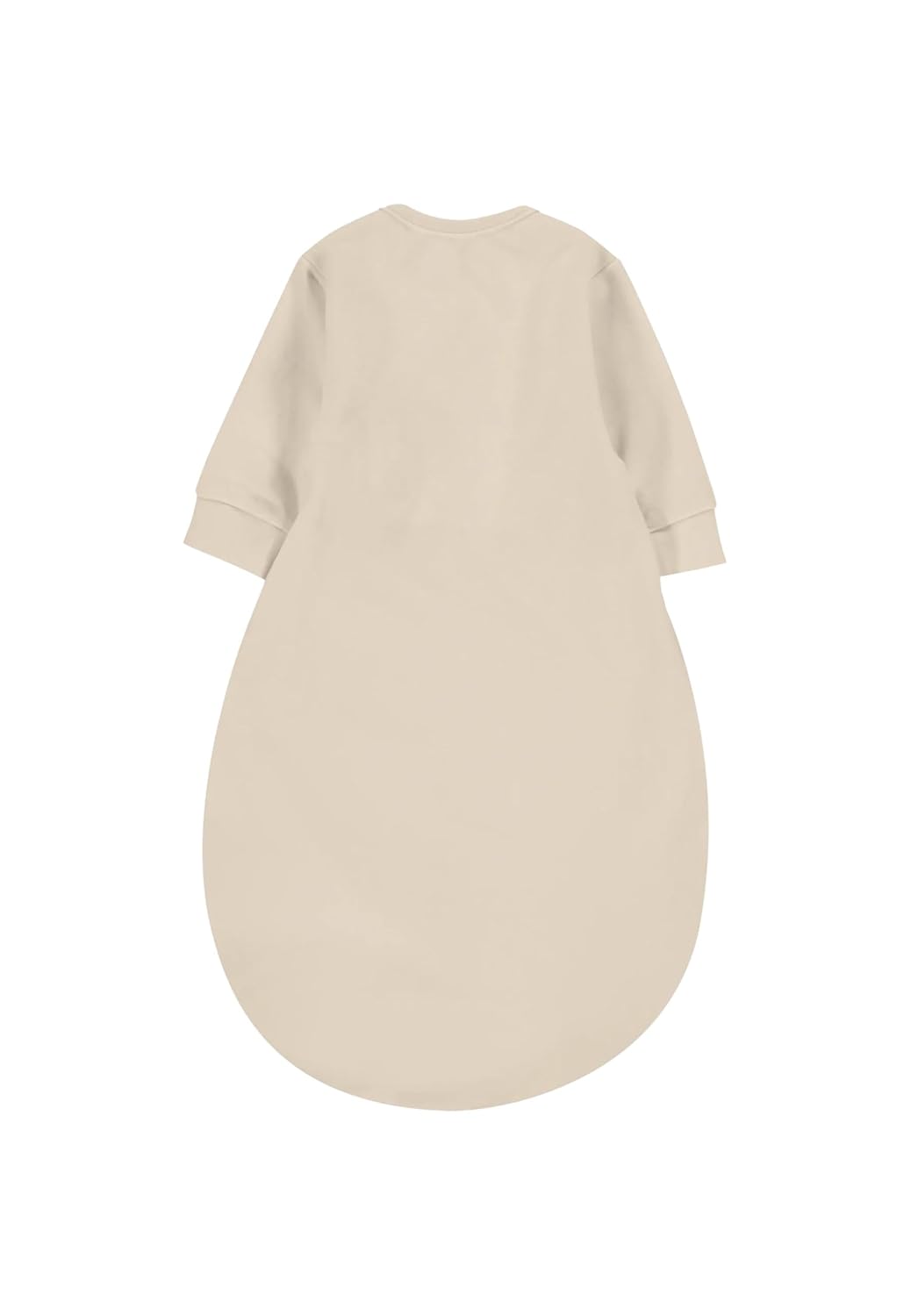 Alvi Baby-Mäxchen Innensack Bio-Baumwolle Beige 44 | Baby Schlafsack mit 0,5 TOG, langarm und Kabela