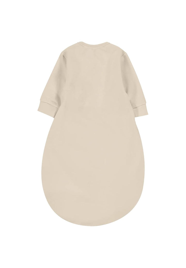 Alvi Baby-Mäxchen Innensack Bio-Baumwolle Beige 44 | Baby Schlafsack mit 0,5 TOG, langarm und Kabela