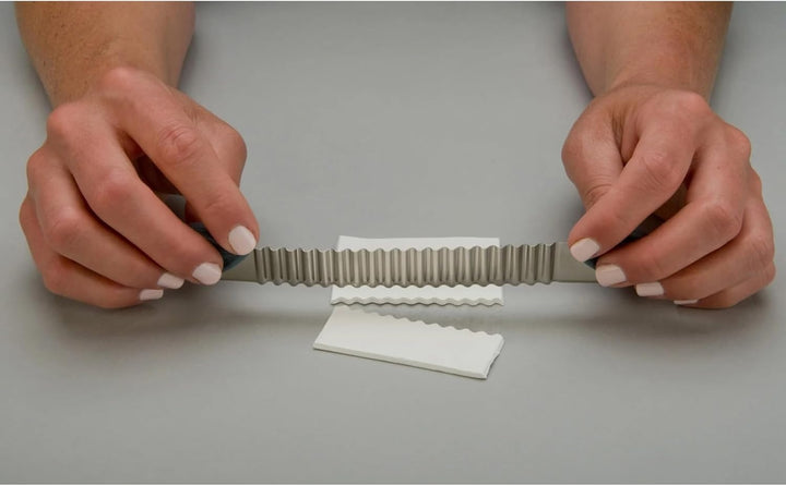 polyform Sculpey Tools Tonklingen, 3 Klingen im Lieferumfang enthalten – flexible, gewellte und star