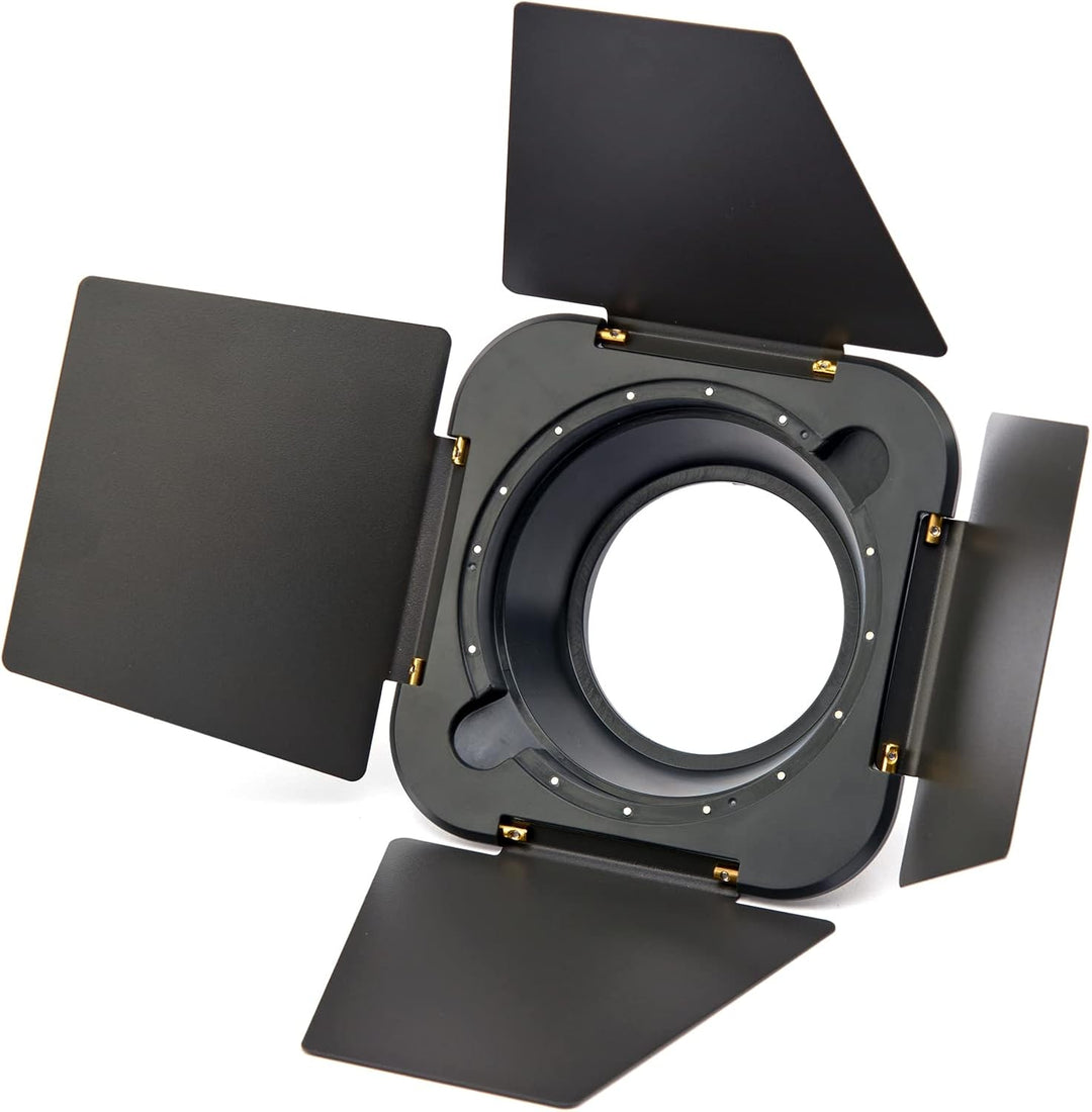 Hobolite Barndoors, Abschirmklappen-Set für Avant LED-Dauerlicht für Fotografie (100 W) Avant Barndo