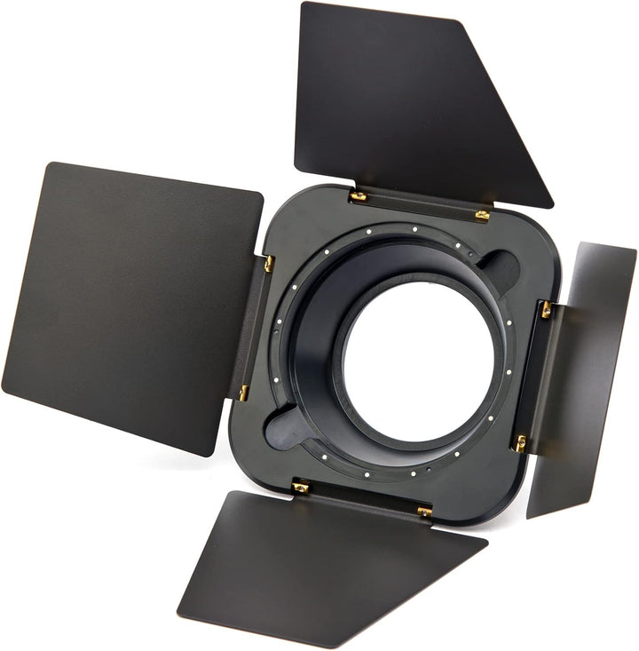 Hobolite Barndoors, Abschirmklappen-Set für Avant LED-Dauerlicht für Fotografie (100 W) Avant Barndo