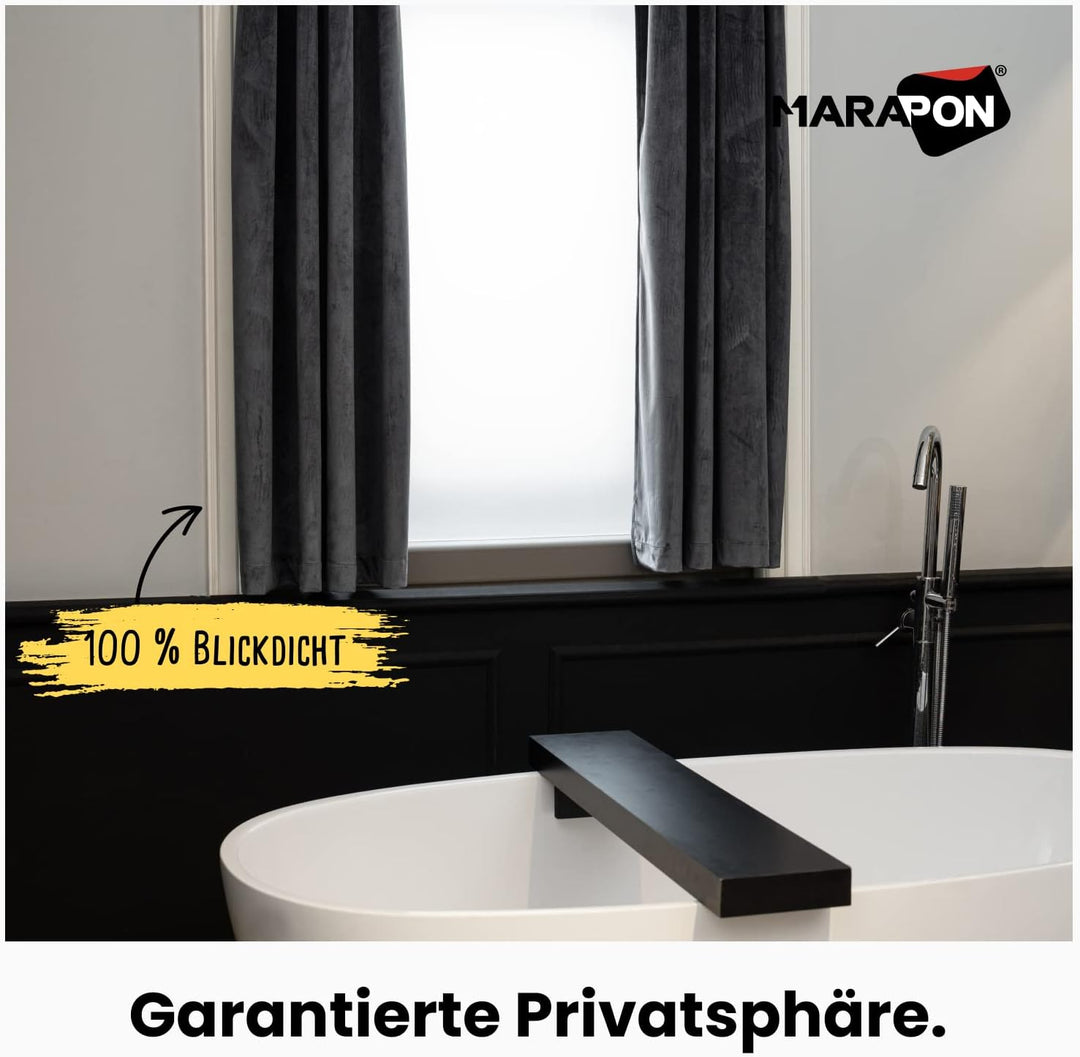 MARAPON® Gardinen aus Samt in Grau [2 Stück] | mit Multifunktionsband | Vorhänge Blickdicht | Verdun