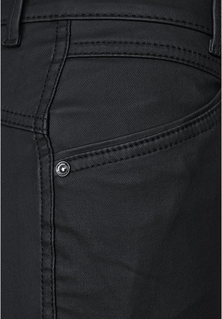 Street One Damen Boot Cut Hose A375795 38W / 28L Schwarz, 38W / 28L Schwarz