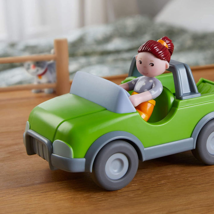 HABA 306703 - Little Friends Spielset Draussen unterwegs, Zubehör für Biegepuppe ab 3 Jahren