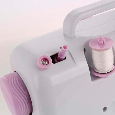 PRIXTON - P110 Tragbare Nähmaschine - Schublade für Zubehör - Integrierte Lampe - 12 Arten von Muste