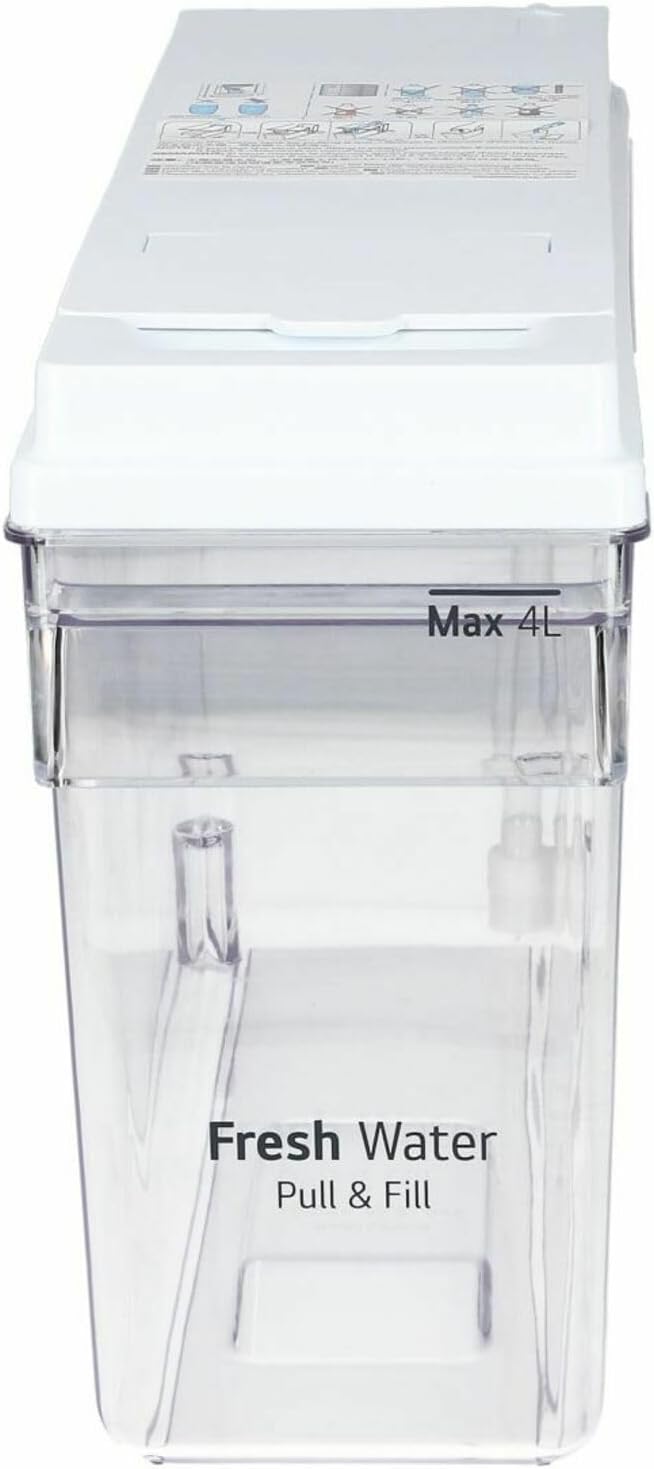 LUTH Premium Profi Parts Wassertank 4liter mit Deckel LG AJL74372102 für Kühlgefrierkombination
