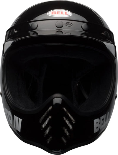 Bell Moto-3 Classic Solid Gloss Black Full Face Helmet