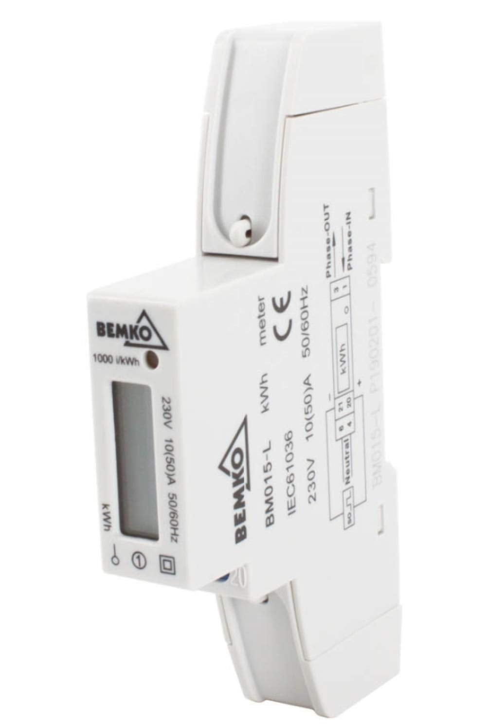 BEMKO A30-BM015-L BM STROMMESSGERÄT 1-PHASEN Stromzähler 1-Phasen 10(32)A, 1-Phasen 10(32)A