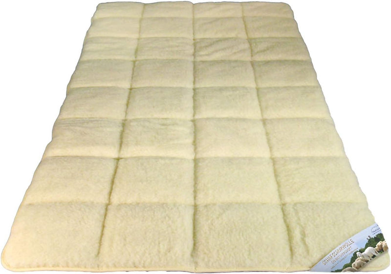 Walburga Unterbett Matratzenauflage Schafwolle 90x200