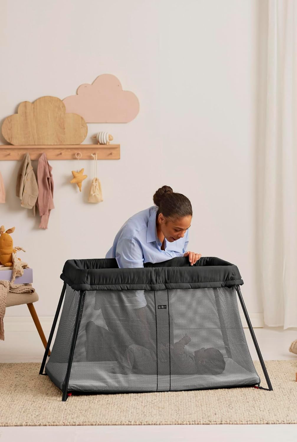 BabyBjörn Reisebett Light, Schwarz Reisebett Light Schwarz, Reisebett Light Schwarz