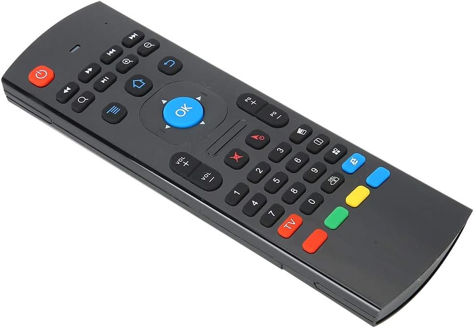 Doppelseitige Air Maus Tastatur, 2,4 G TV Fernbedienung Tastatur Maus Set mit 360 ° Freiraum Bewegun
