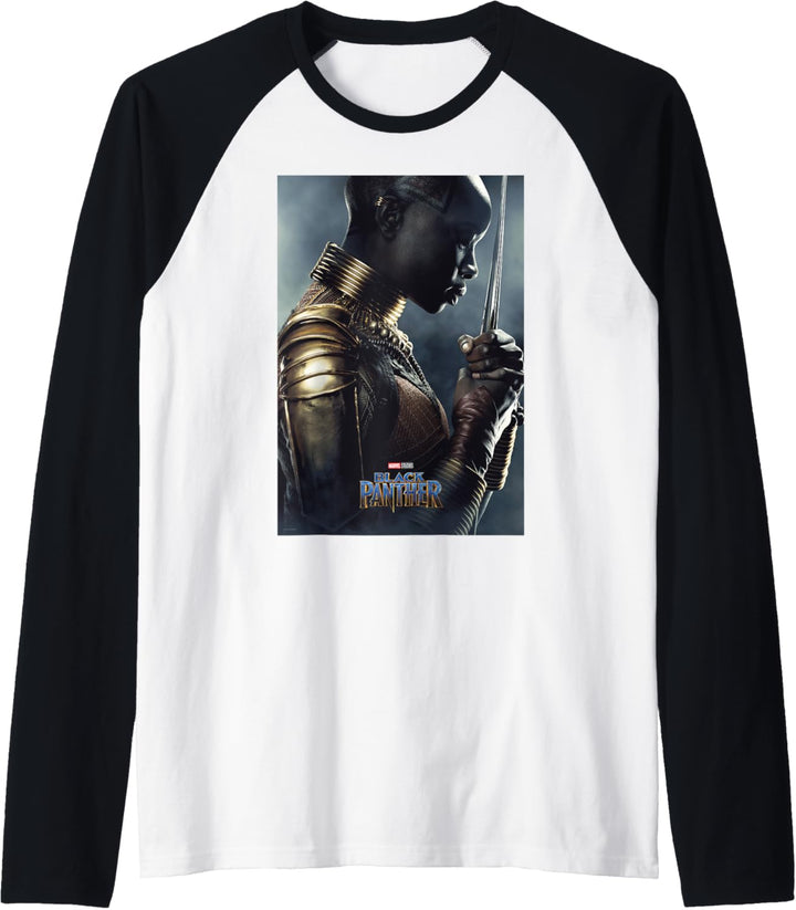 Marvel Black Panther Avengers Okoye Poster Raglan