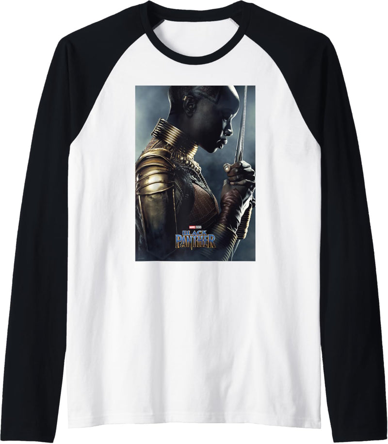 Marvel Black Panther Avengers Okoye Poster Raglan