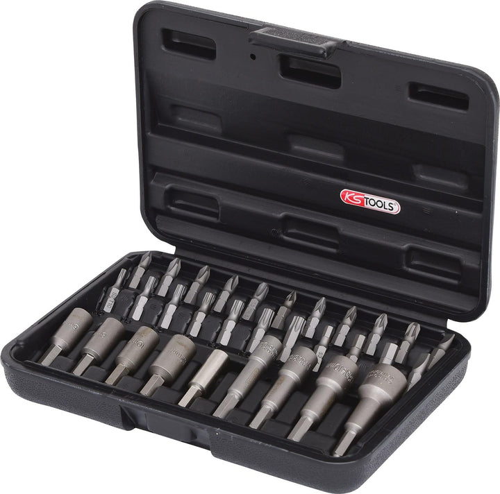KS Tools 122.2100 1/4" CLASSIC Bit- und Einschraubwerkzeug-Satz, 31-tlg.